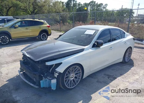 2016 Infiniti Q50 3.0T Premium из США, поврежденный, VIN JN1EV7AP3GM302853